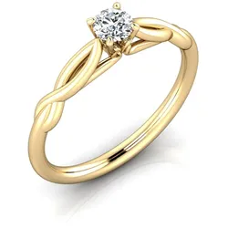 Verlobungsring VR27 750er Gelbgold - 7648