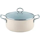 RIESS Riess, Kasserolle Avorio 24cm/4L Creme