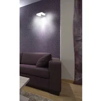 NÄVE LED-Wandleuchte Vareta Chrom 11 cm