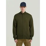 G-Star Premium Core Full Zip Knit oliv L