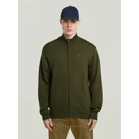 G-Star Premium Core Full Zip Knit oliv L