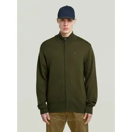 G-Star Premium Core Full Zip Knit oliv L
