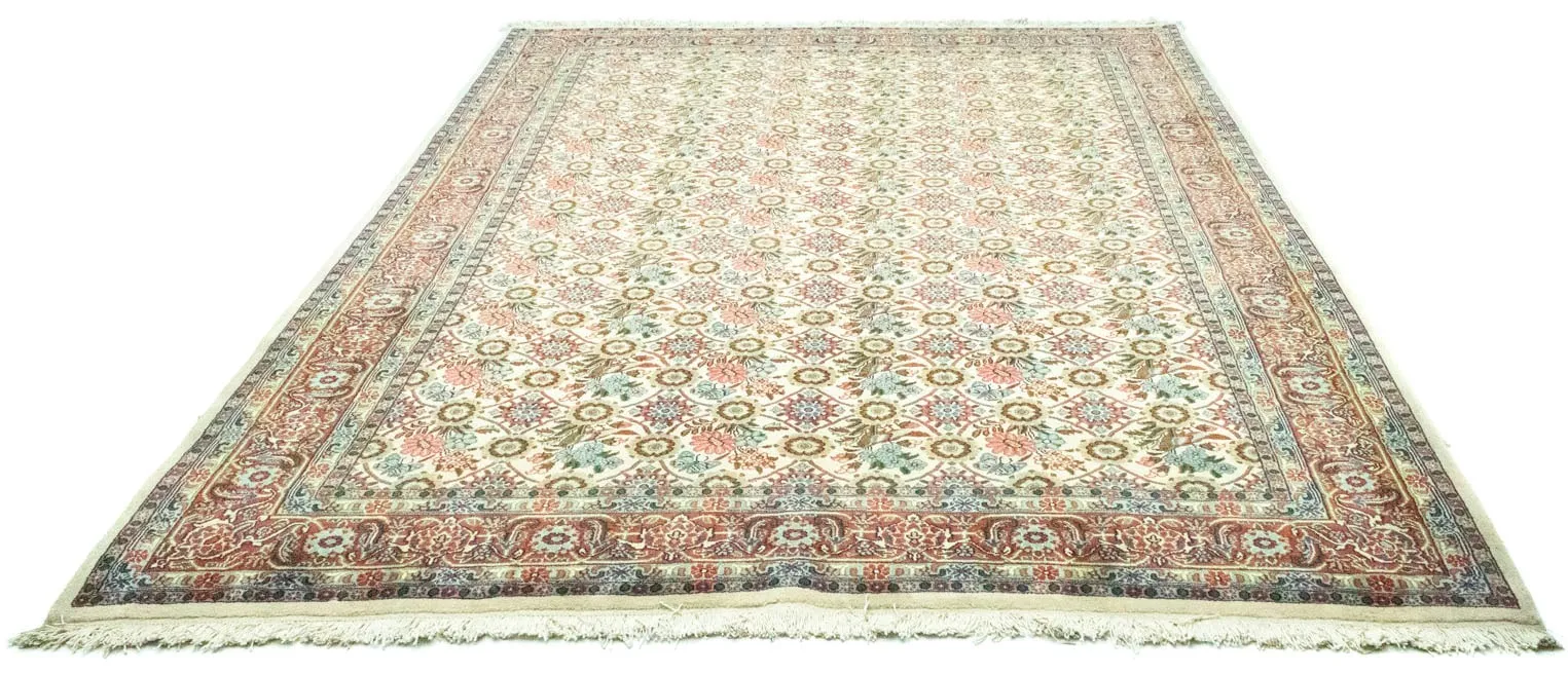 morgenland Wollteppich »Hamadan Teppich handgeknüpft beige«, rechteckig, 12 mm Höhe morgenland Beige B: 217 cm   1 St.