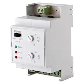 Elektrobock Doppelthermostat RJ403
