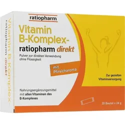 VITAMIN B-KOMPLEX-ratiopharm direkt Pulver 20 St
