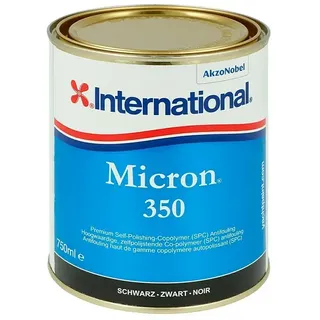 International Micron 350 Antifouling Farbe 750ml - Black - One Size