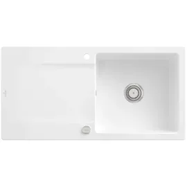 Villeroy & Boch Siluet 60 snow white + Excenterbetätigung + Lochbohrungen