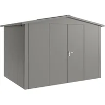 hörmann stauraumsysteme Juno Gerätehaus 3,10 x 2,14 m Grau