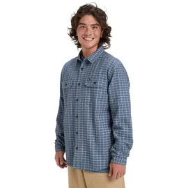 QUIKSILVER Langarmhemd Blau S