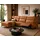OTTO home Ecksofa OTTO HOME "LUND, L-Form, 261cm, man. o. elektr. Relaxfunktion USB-A)", braun (cognac), B:261cm H:97cm T:179cm, Echtleder 100% Echtleder;Kunstleder 100% Polyurethan, Sofas, Ecksofa, und Kopfteilverstellung