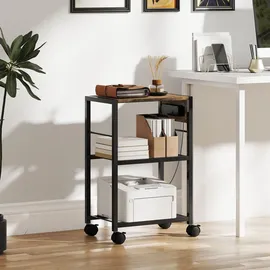 Homcom Druckerständer 42 x 28 x 64,5 cm Braun