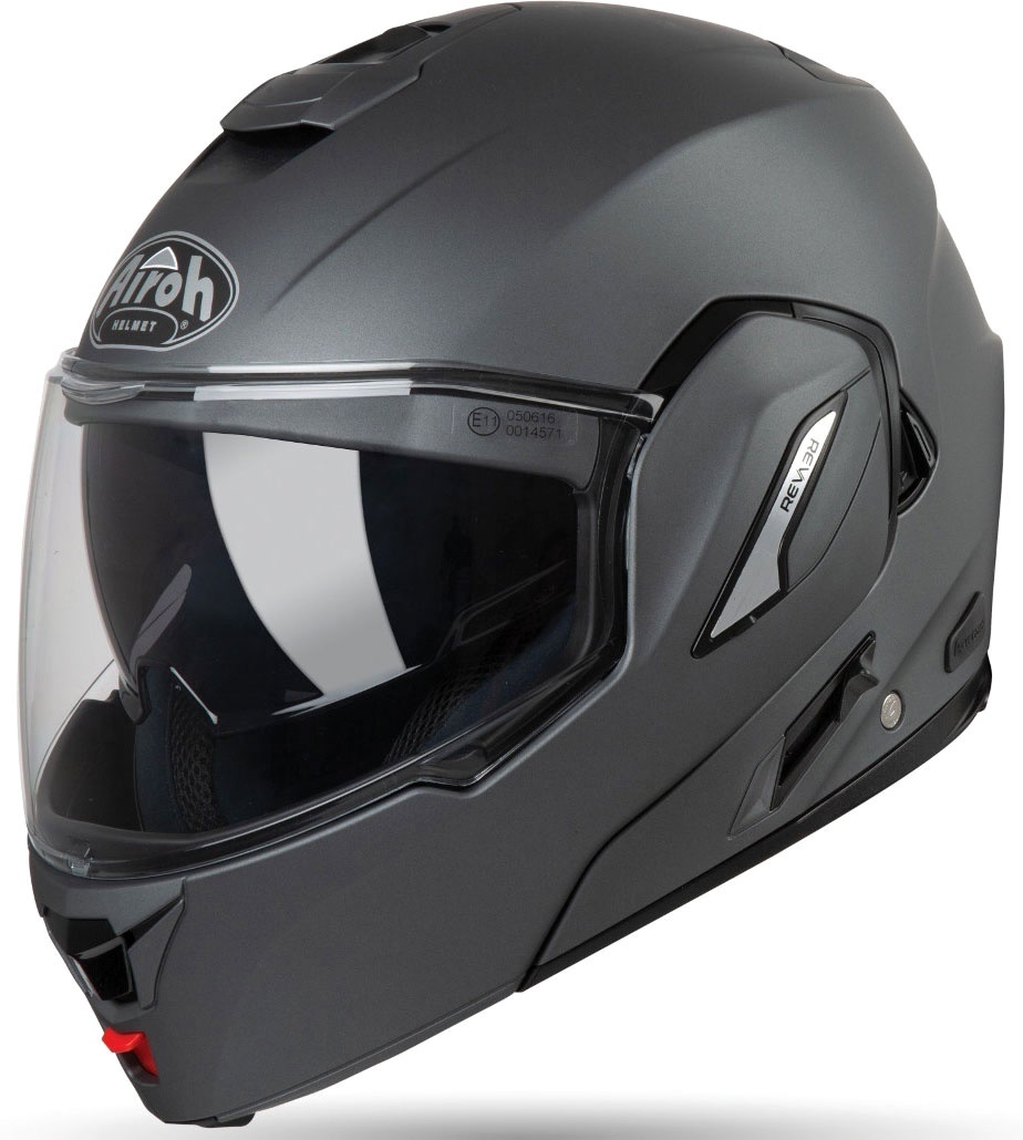 Airoh REV 19, casque modulaire - Gris Foncé Mat - S