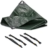 TALK-POINT Abdeckplane grün 5 x 6 m