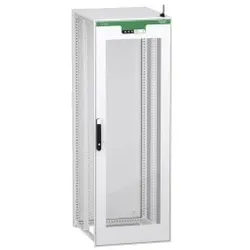 Schneider Electric NSYSFPN20780TEA Standgehäuse, elektrisch, PrismaSeT HD Active, verglaste Tür, 2000x700x800mm, IP55, RAL9003