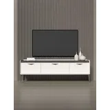 OTTO home Sofy TV-Lowboard 197 x 66 cm Grau/Weiß MDF/Metall
