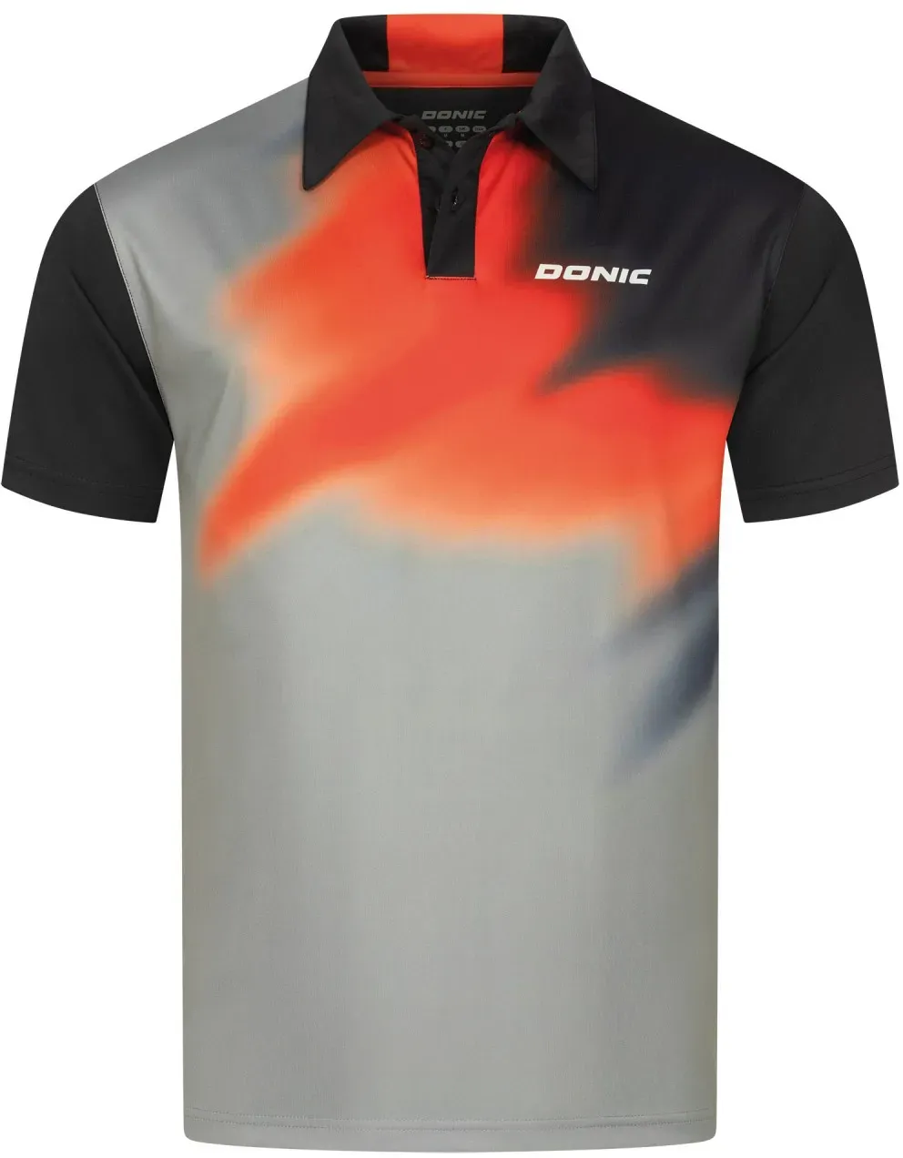 Donic Hemd Rhythm schwarz/rot XS - XS
