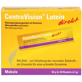OmniVision CentroVision Lutein direkt Granulat 28 St.