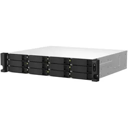 QNAP TurboStation TS-1264U-RP-8G 12 Einschübe NAS-Server Leergehäuse (TS-1264U-RP-8G)