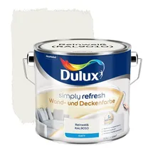 Dulux Simply Refresh Reinweiß RAL9010 matt 2,5 l