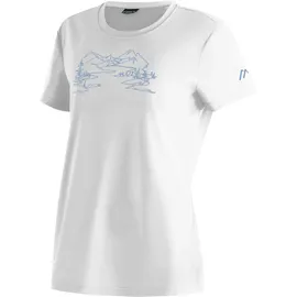 Maier Sports Wilma Print Damen Funktionsshirt, Freizeitshirt mit Aufdruck, Regular Fit