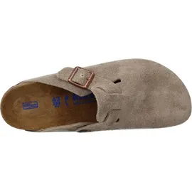 Birkenstock Boston Weichbettung Veloursleder taupe 37