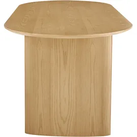 LeGer Home by Lena Gercke Esstisch "Melinda, TOPSELLER, OTTOs Choice", beige (naturfarben), B:200cm H:77cm T:90cm, LEGER HOME BY LENA GERCKE, Tische, Runde Esstische Esstisch Holz-Esstische, aus massivem Eschenholzfurnier, in zwei Breiten erhältlich