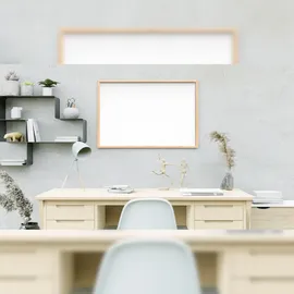 ALLboards Whiteboard mit Naturholzrahmen 60x40cm