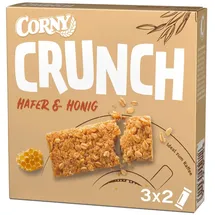 CORNY Haferkraft Crunch Müsliriegel 6 Riegel, 6 St.