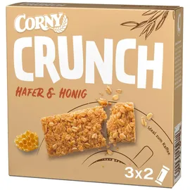 CORNY Haferkraft Crunch Müsliriegel 6 Riegel, 6 St.