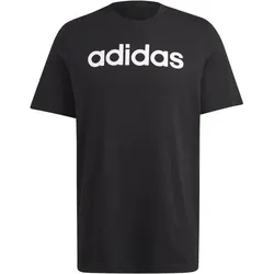 ADIDAS Herren Shirt Essentials Single Jersey, BLACK, L