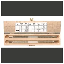 BAHCO 1450D/2 Doppel-Gewindefeilen-Satz, 2tlg, mit Gewindetabelle 1St.