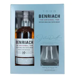 Benriach 10 Jahre - The Original Ten - Inklusive Spey-Glas - Single...