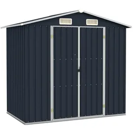 vidaXL Gerätehaus 2,05 x 1,29 m anthrazit