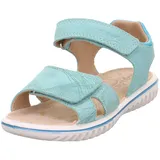 superfit Sparkle Sandale, Hellgrün/Hellblau 7500, 32 EU