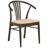 ebuy24 Esszimmerstuhl 2er Set York Esszimmerstuhl Mit Armlehnen Holz wei weiß