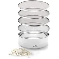Lacor 4 AUSTAUSCHBARE MASCHE-SIEB. 23 cm, 4 silber