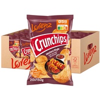 Lorenz Snack World Crunchips Western Style, 20er Pack (20 x 150 g)