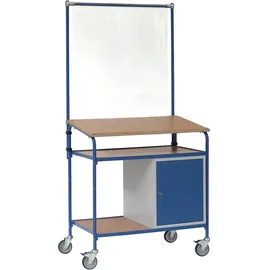 Fechtel Fetra Infektionsschutzrahmen-Anbausatz Stahl 1066x1410x49 mm grau
