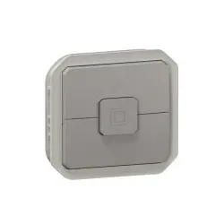 Legrand 069538L Plexo New Einsatz Rollladenschalter mit Verriegelung 6A, 250V, 500W Grau 1
