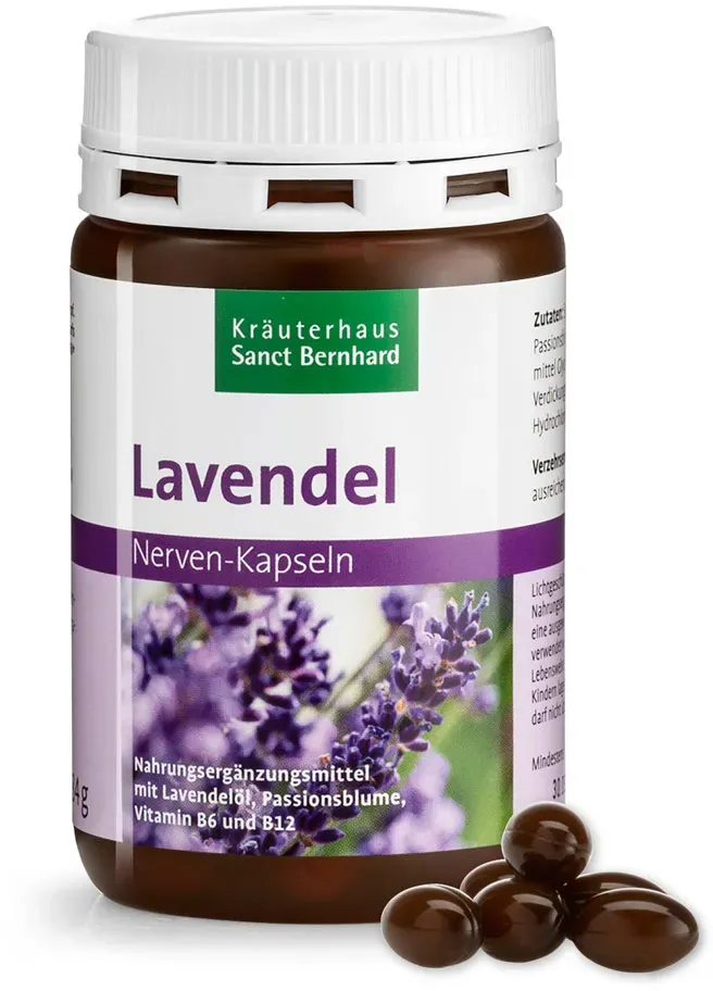 Lavendel-Nerven-Kapseln - 84 g