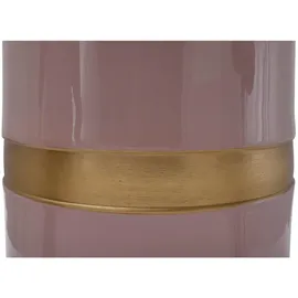 Kayoom Beistelltisch gold, Altrosa Metall, Uni, rund, 36x47x36 cm,