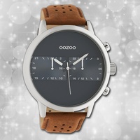 Oozoo Herren Armbanduhr Timepieces C10673 Leder braun Quarz Analoguhr UOC10673