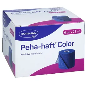 1001 Artikel Medical PEHA-HAFT Color Fixierb.latexfrei 6cmx21m blau