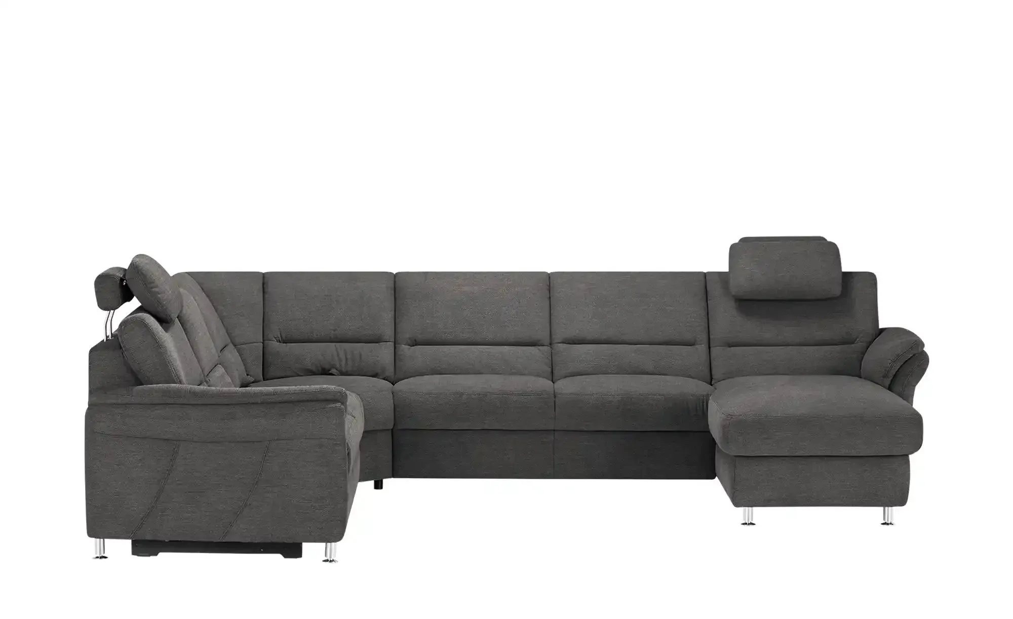Kollektion Kraft Wohnlandschaft  Donald ¦ grau ¦ Maße (cm): B: 335 H: 89 T: 262.0