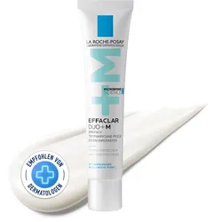 La Roche Posay Effaclar Duo+M: Dreifach tiefenwirksame Pflege gegen Pickel, Mitesser und Unreinheiten mit Anti-Rückfall-Effekt. 40 ml