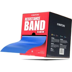 Widerstandsband Rolle - 45 M - Resistance Fitnessband - Trainingsband - Blau BLAU 7 kg