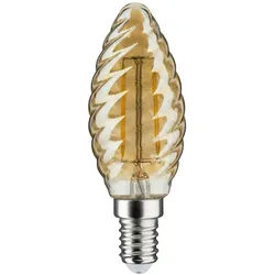 Paulmann Vintage Edition LED Kerze gedrehtes Glas  E14 230V 260lm 2,6W 2500K  Gold 28708