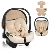 lionelo ASTRID i-Size Baby Autositz 40-87 cm, Babyschale Gruppe 0+, Rückwärtsgerichtete Montage, 3-Punkt-Sicherheitsgurt Seitenschutz, Sitzeinlage Dri-Seat