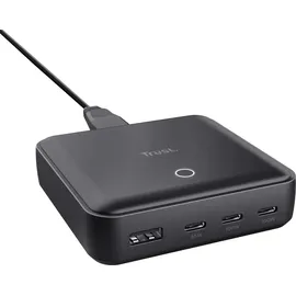 Trust Maxo USB 3-USB-C Schnellladegerät 100W Schwarz