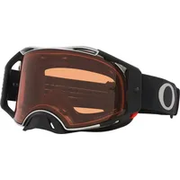 OAKLEY Airbrake Mx Tuff Blocks, Crossbrille Prizm - Schwarz/Grau